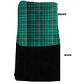 Mirage Pet Products Luxurious Plush Big Baby Blanket Green Plaid 500-154 GPLBB